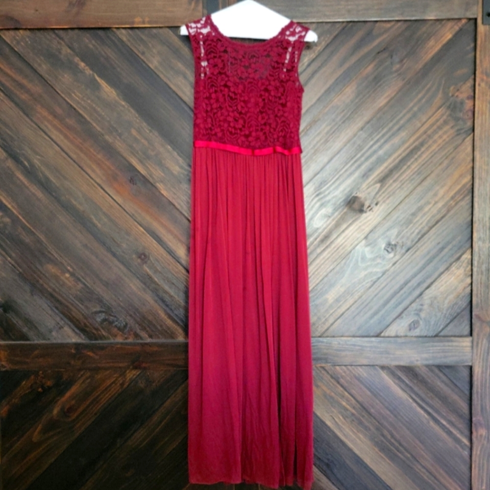 David's Bridal bridesmaids dress